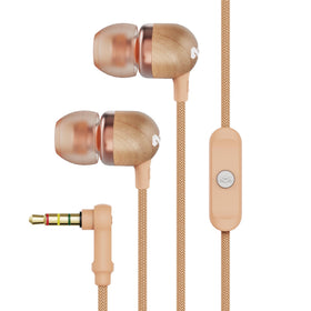Marley Smile Jamaica earbuds front view highlight compact in-ear design for daily listening