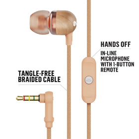 Marley Smile Jamaica earbuds noise-isolation highlight immersive listening for workouts
