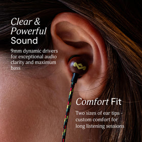 Marley Smile Jamaica USB-C earbuds tangle-free cable reducing knots during daily use