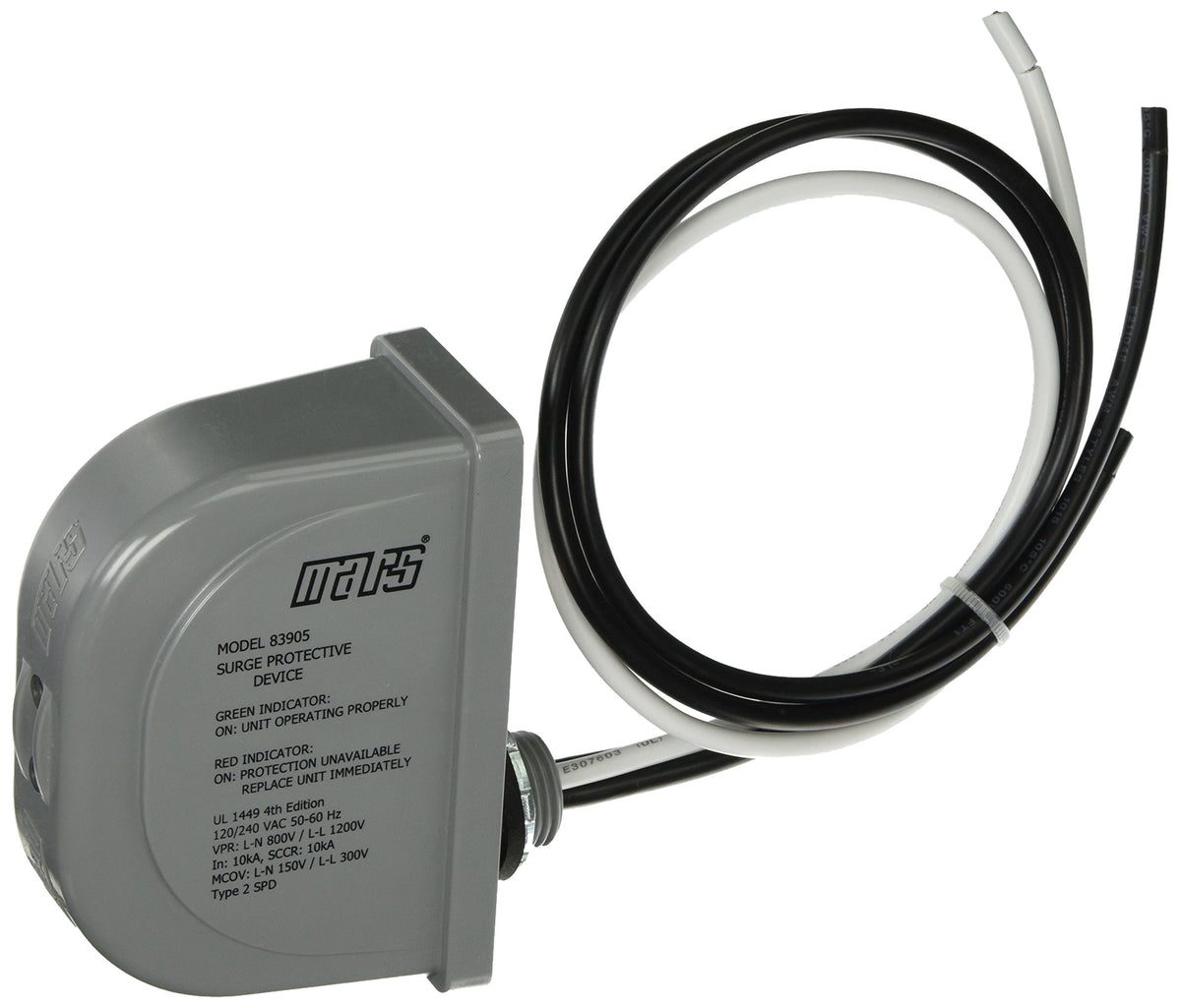 Mars 83905 HVAC surge protector safeguarding compressors and ECM motors from spikes
