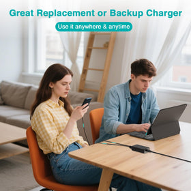MARSDOCK 65W charger compatibility chart shows Surface models compatibility