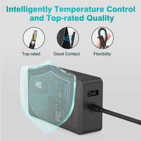 MARSDOCK cool-blue LED indicator lit showing charging status at a glance