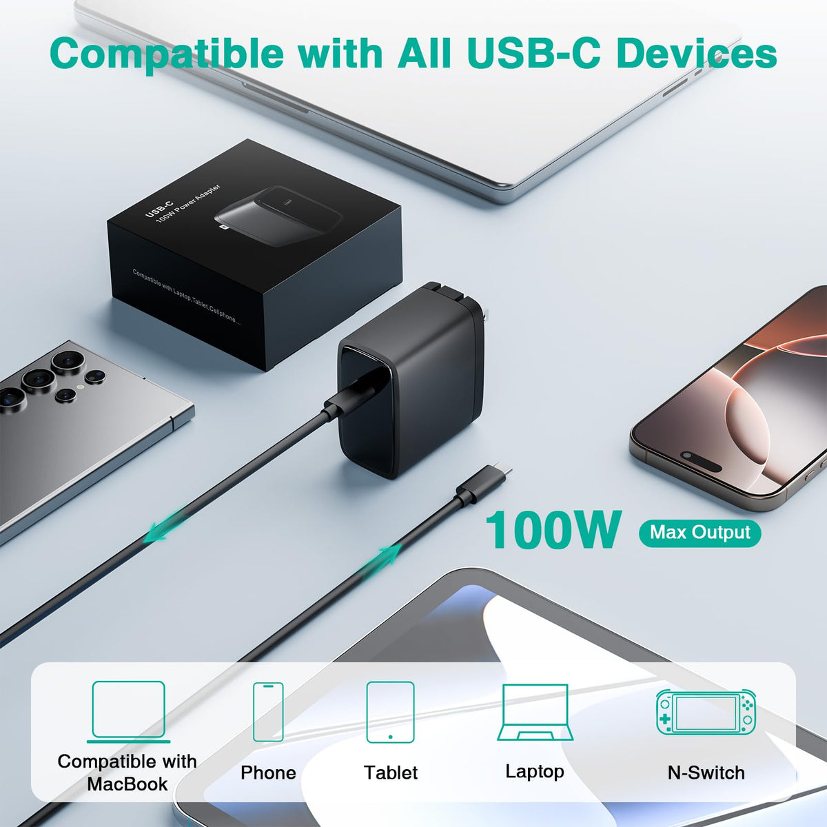 MARSDOCK universal compatibility with MacBooks and iPads.