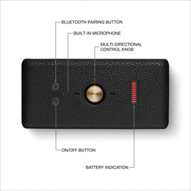 Marshall Emberton III 360-degree audio delivery surrounds listeners with even sound.