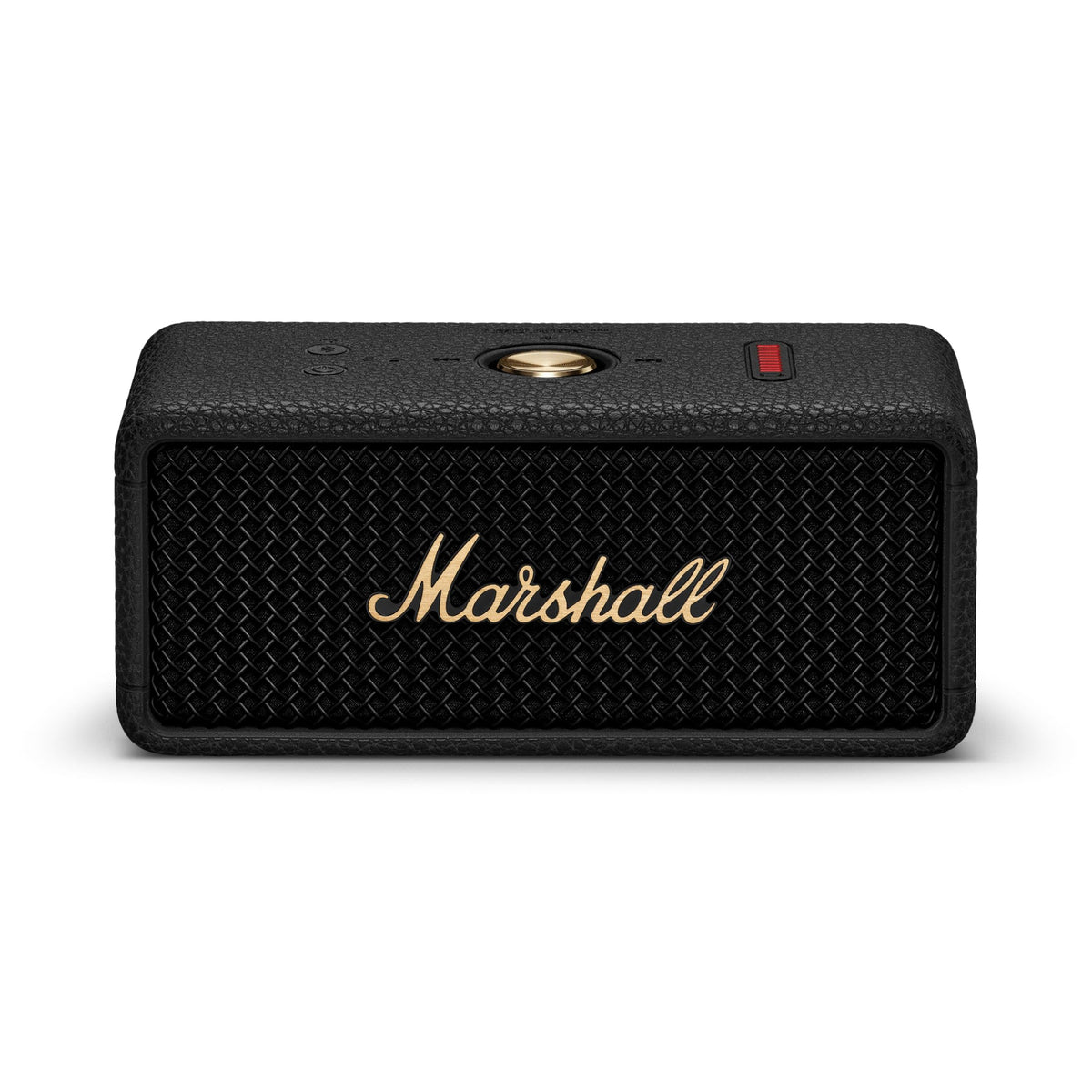 Marshall Emberton III rugged-durable design for outdoor use and long-lasting listening.