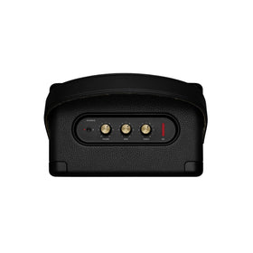 Marshall Kilburn II carry strap in use for on-the-go music anywhere.