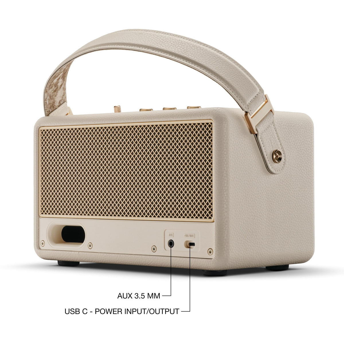 Marshall Kilburn III Cream 360° audio emphasizes immersive sound coverage