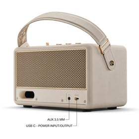 Marshall Kilburn III Cream 360° audio emphasizes immersive sound coverage