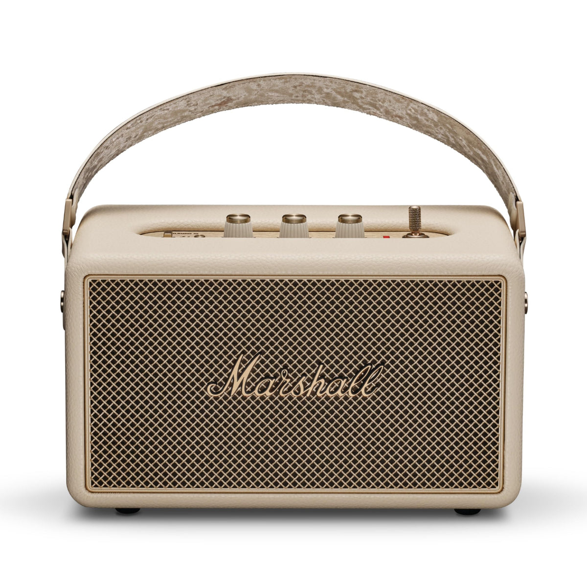 Marshall Kilburn III Cream front view highlights iconic design and portability