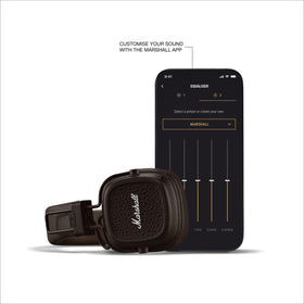 Marshall Major V built-in microphone supports clear hands-free calls.
