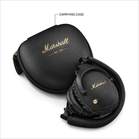 Black Marshall Monitor III A.N.C. headphones with sleek style.
