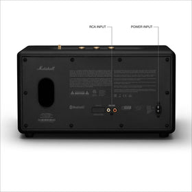 Marshall Stanmore III sleek black finish fits modern home decor.