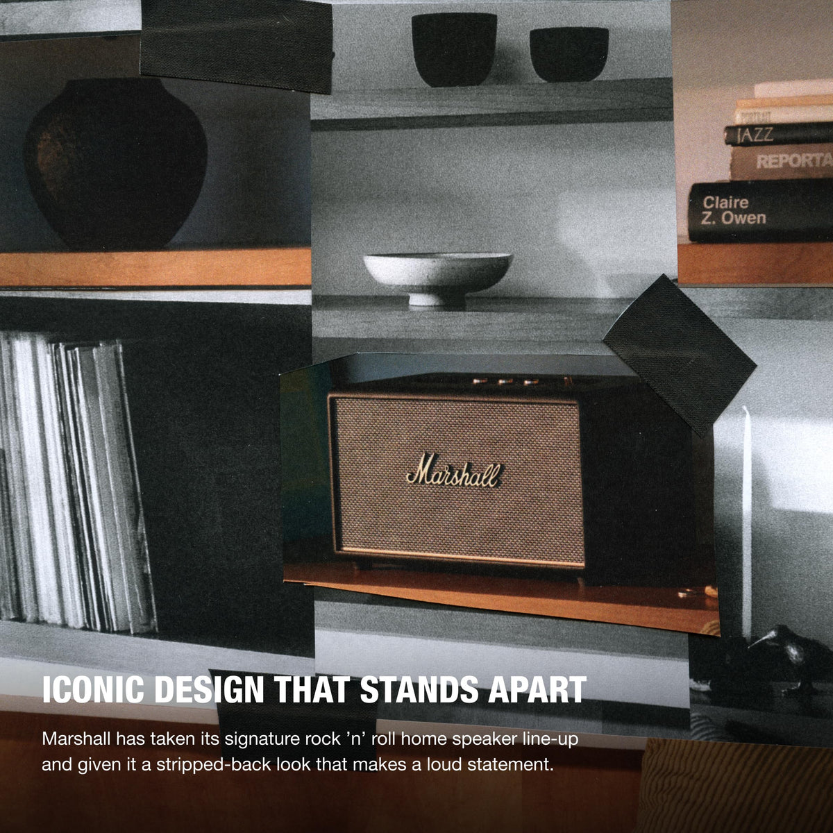 Marshall Stanmore III top controls highlight quick pairing and volume adjustment for easy use.