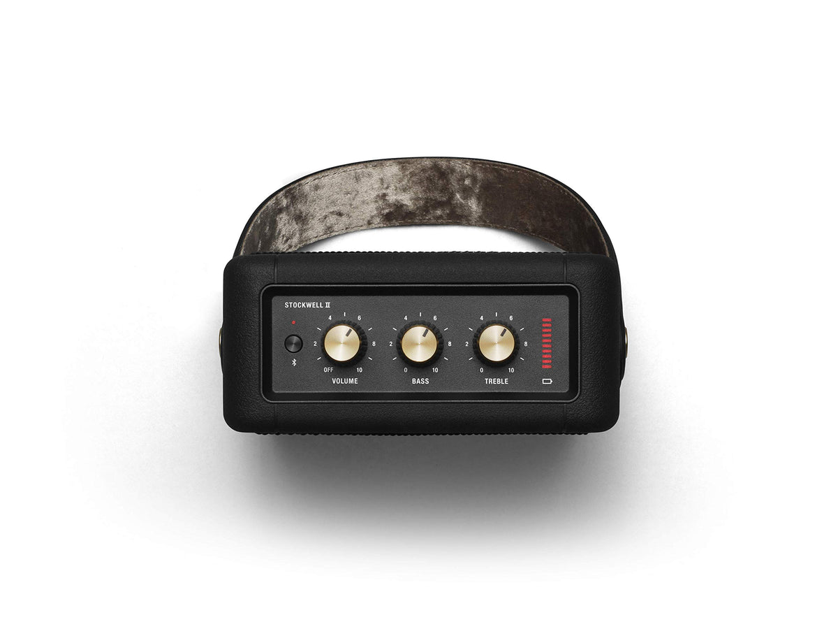Marshall Stockwell II side view highlights portable design and easy carrying.