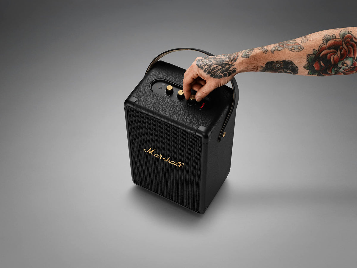 Marshall Tufton IPX2 body with corner caps for rugged travel