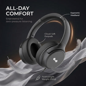 MartiAudio around-ear design providing noise isolation for focused listening.