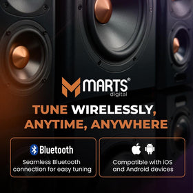 Marts Digital BTX8-DSP 31-band EQ enables detailed sound shaping