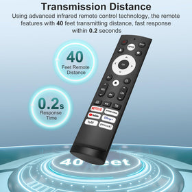 Marvour two-pack Hisense remote stacked for compact storage