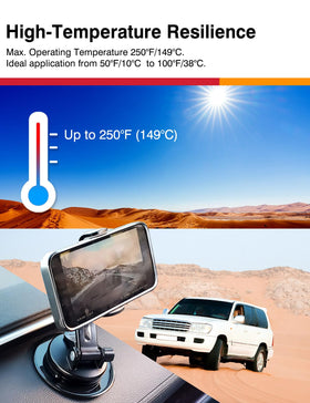 MASIGO heat-cold durable disks maintain grip in varied climates.