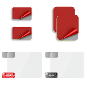 MASIGO dash cam mount adhesive pad secures windshield without damage