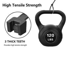 MasiStranth self-locking zip tie showing locking teeth for quick securement.