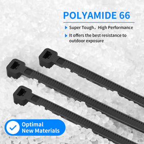 MasiStranth zip ties 12-inch bundle for large bundles