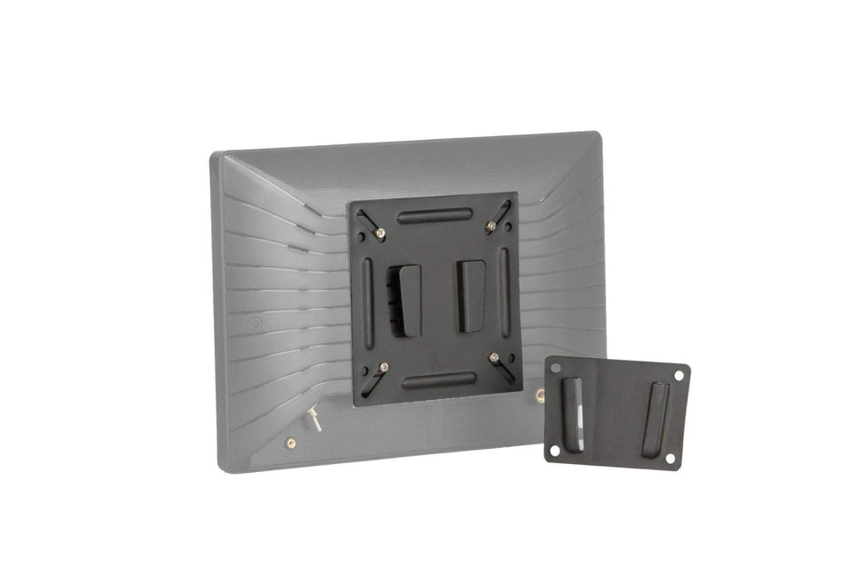 Masjidal Athan Frame Wall Mount securely holds 8–14 inch tablets for Athan clock display.