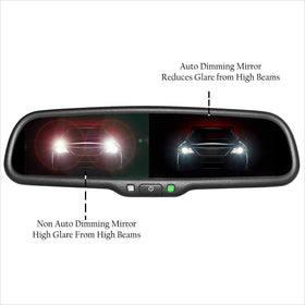 Master Tailgaters 4.3 inch LCD screen delivers brighter reverse view.