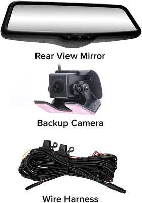 Master Tailgaters anti-glare mirror reduces reflections for easy viewing.