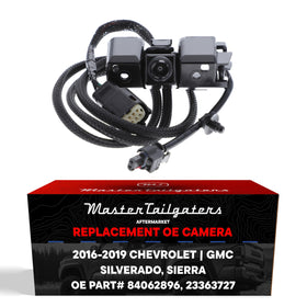 Master Tailgaters backup camera with 168° diagonal view for easier parking