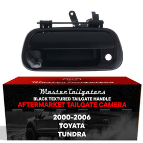 Master Tailgaters tailgate handle in black textured finish for secure opening