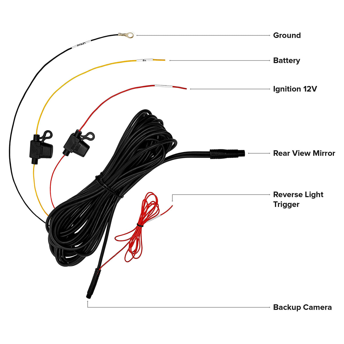 Master Tailgaters included backup camera delivers crisp 1080p footage.