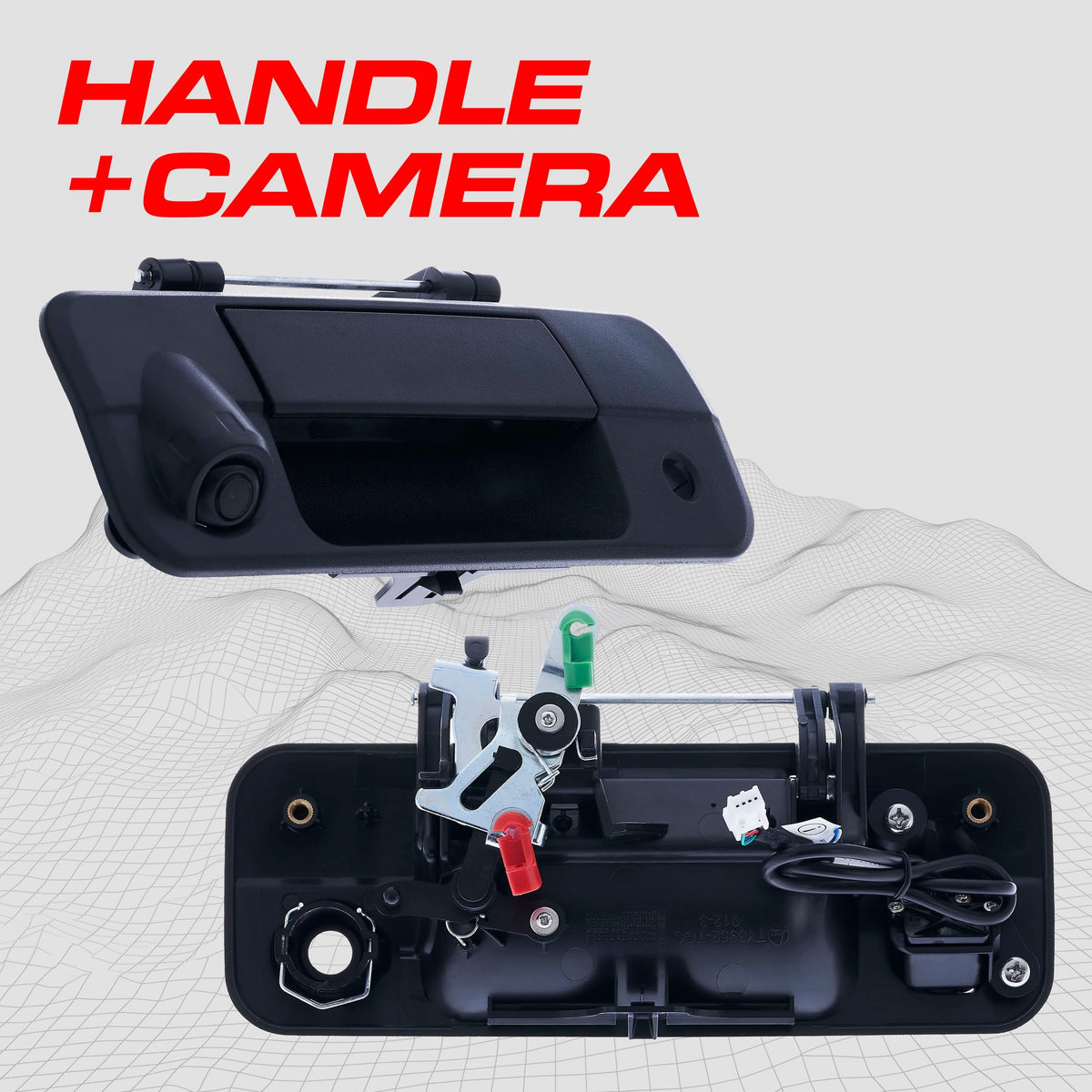 Master Tailgaters IP68 camera close-up shows rugged protection for all weather