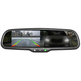 Master Tailgaters rear view mirror with bright 4.3 inch LCD for reversing.