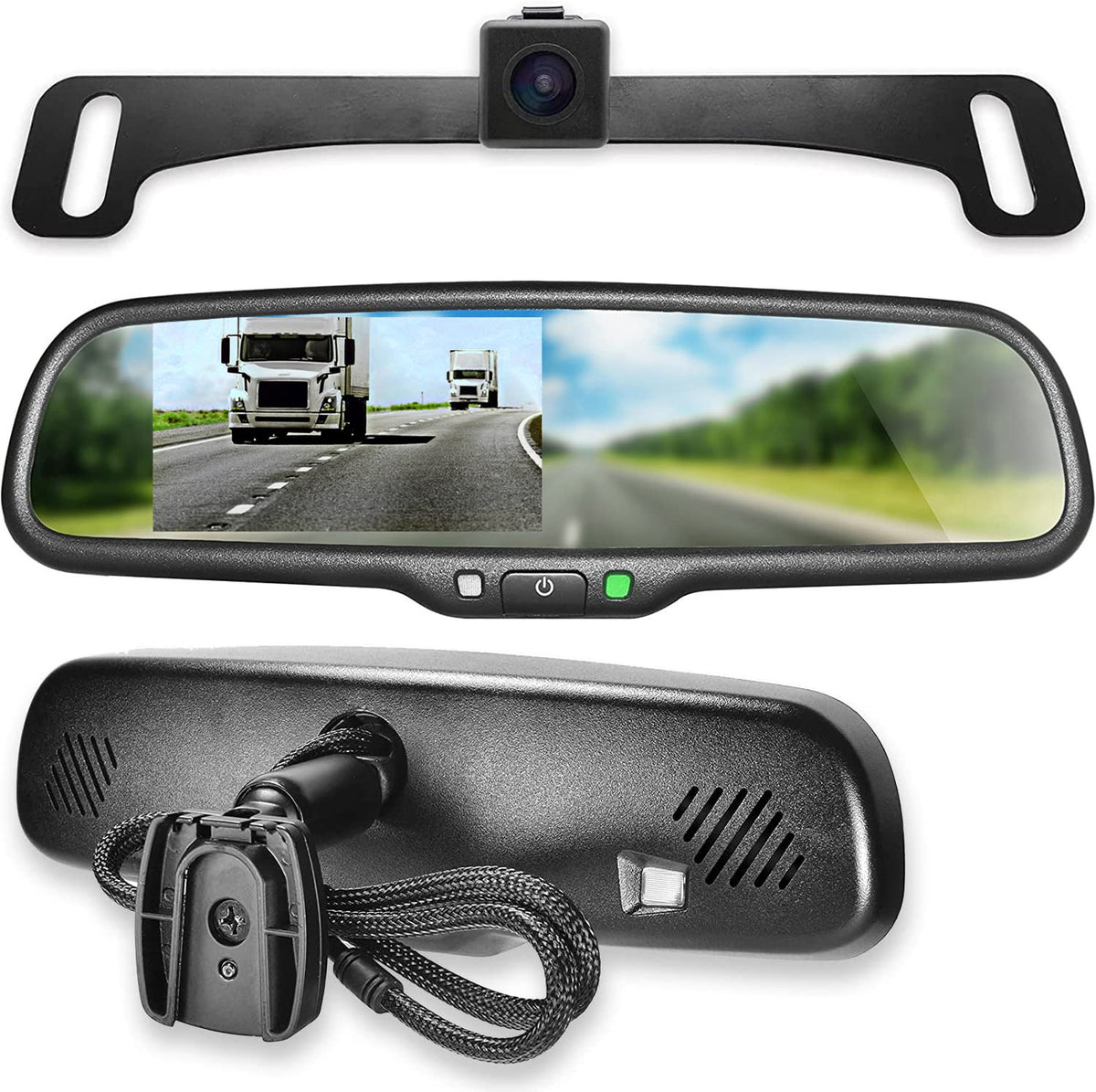 Master Tailgaters rear view mirror replacement for better daytime visibility