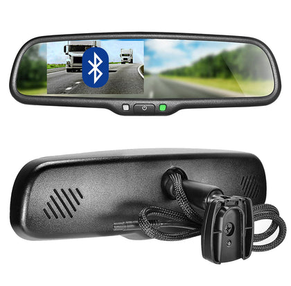 Master Tailgaters rear view mirror with 10.5-inch display improves reversing visibility.