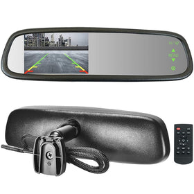 Master Tailgaters ten-point-five-inch rear view mirror with 4.3-inch LCD for easy reversing