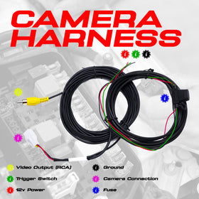 Master Tailgaters universal RCA input connects to aftermarket monitors