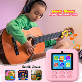 masterbee child taking selfie showing durable kid-friendly design and creative play benefits