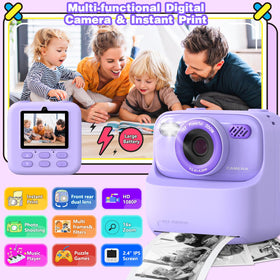 masterbee close-up of instant thermal print showing clear printable photo benefit