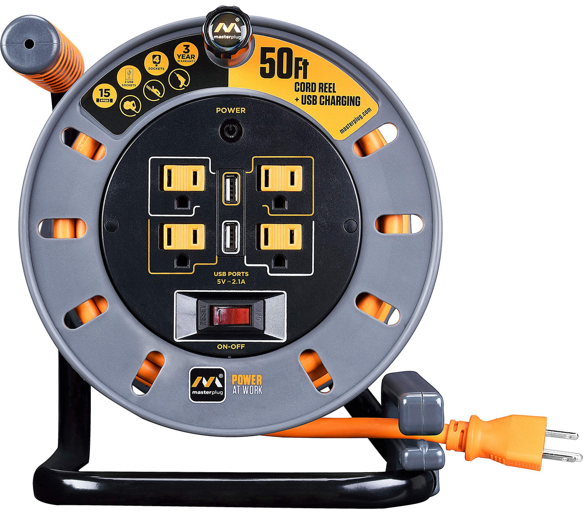 Masterplug high-visibility cable improves safety in busy spaces