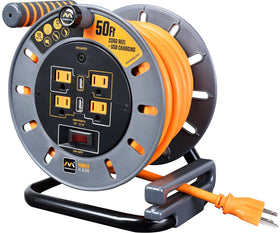 Masterplug portable power reel ideal for DIY and on-site tasks