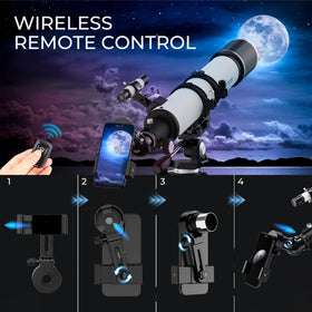 Matalde smartphone adapter lets you capture celestial moments.