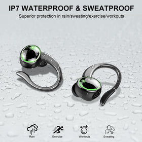 Matast 60 hours of playback with the charging case for extended listening
