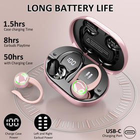 Matast earbuds IP7 waterproof coating protects against sweat and rain.