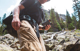Maven C1 waterproof seals protect optics in rain and spray.