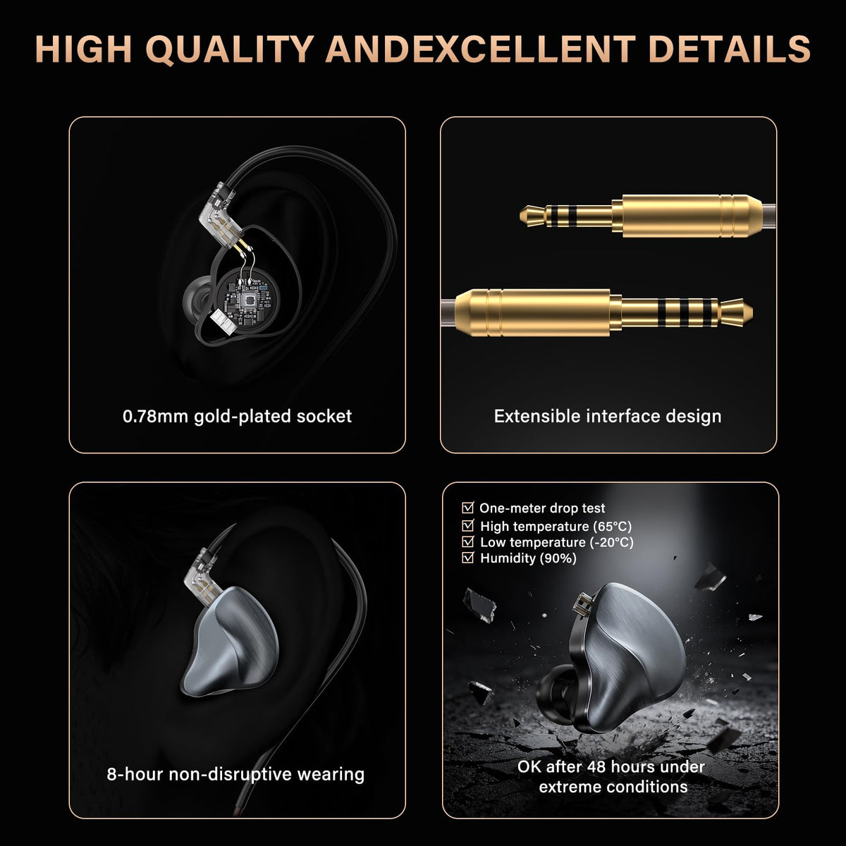 MAXAUX premium CNC aluminum faceplate and resin cavity