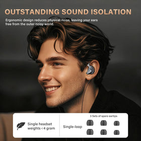 MAXAUX detachable cable for durable, upgradeable sound