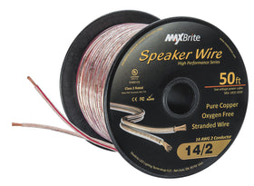 MaxBrite front view of 50 ft spool showing compact storage and quick dispensing benefit