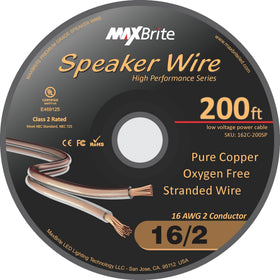 MaxBrite sequential markings on the spool simplify measuring and cutting